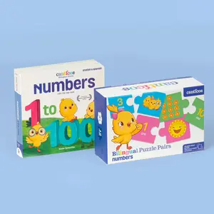 Números / Numbers Bundle: Numbers Book & Puzzle Pairs