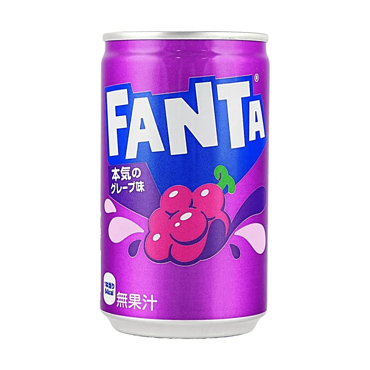 Fanta Grape Soda Japan - Authentic Japanese Fanta Drink, 160ml Can, Refreshing Carbonated Beverage