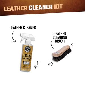 CHEMICAL GUYS Premium Leather Care Kit - Automotive Interior Cleaning & Detailing Products, Car Detailing Chemicals, Car Accessories for Seats, Dashboards, Couches
