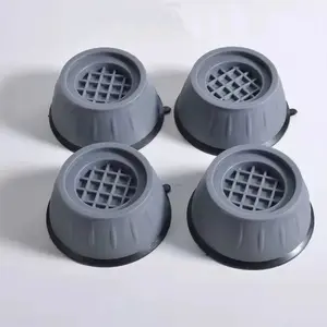 Washing Machine Shock Absorber Mat Non Slip Heightened Anti Vibration Pad Universal for Drum Top Load Washer Fridge Table with Legs Furniture Base Mat