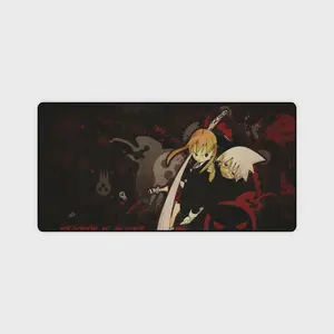 Soul Eater Anime Mouse Pad (Desk Mat) - Extra Large Gaming Mouse Pad - Perfect Gift Ideas for Fans & Gamers, Desk Mat, PC Accessories.