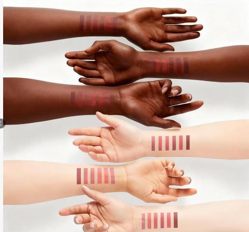 Handaiyan 6Pcs Matte Liquid Lipstick Set SatinTexture Plumping LongLasting Waterproof NonSticky Cup Lip Gloss for All Occasions Party Girls Women Makeup Accessories