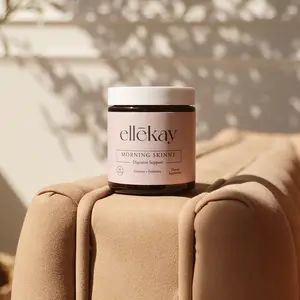 Morning Skinny by ellēkay | Fast-Acting Bloat & Digestive Relief with Akkermansia, Probiotics & Enzymes | Gut Health & Debloat Capsules | 30-Day Supply | Healthcare Dietary