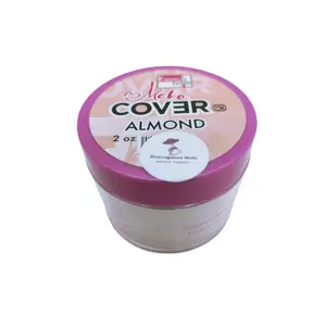 Fantasy Nails Acrylic Cover 2oz Almond Powder for Nail Design with Natural Look for Nail Beds