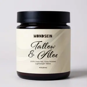 Tallow & Aloe – Lightweight Grass-Fed Tallow Moisturizer (4oz)