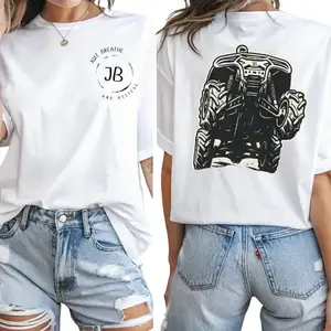 Jonathan Baggett Official Merch Just Breathe & Believe ATV Comfort Colors T-Shirt White S-4XL DTF Print Fit Unisex Top Style Graphic Fabric Oversized Women's Wear Womenswear Berry Vintage Tshirt Streetwear Summer Crewneck Casual