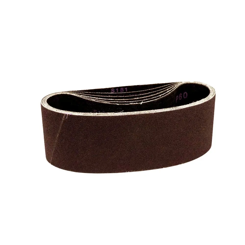 Maverick Abrasives | 2" x 42" Sanding Belts, 12 PACK - Aluminum Oxide Zirconia Ceramic - Wet/Dry - For Wood Aluminum Stainless Steel - Portable Belt Sander Compatible - 36–600 Grit Options