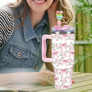 Silicone Straw Covers, Handmade Tulip Bow Design, Durable and Easy to Clean, Flexible Straw Caps for 10mm Straws, Perfect Gift Ideas