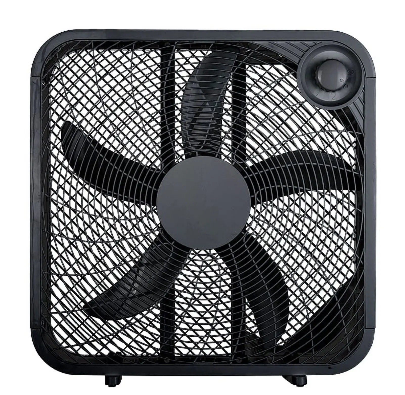 Mainstays 20-inch 3-Speed Box Fan, Black, FB50-16HBV