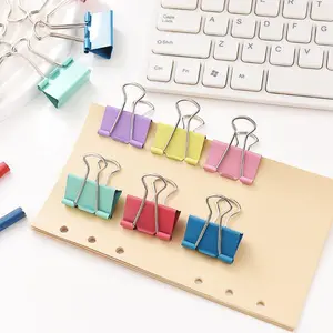 Binder Clips Assorted Clips Paper Clamps for Office Home Schools Kitchen