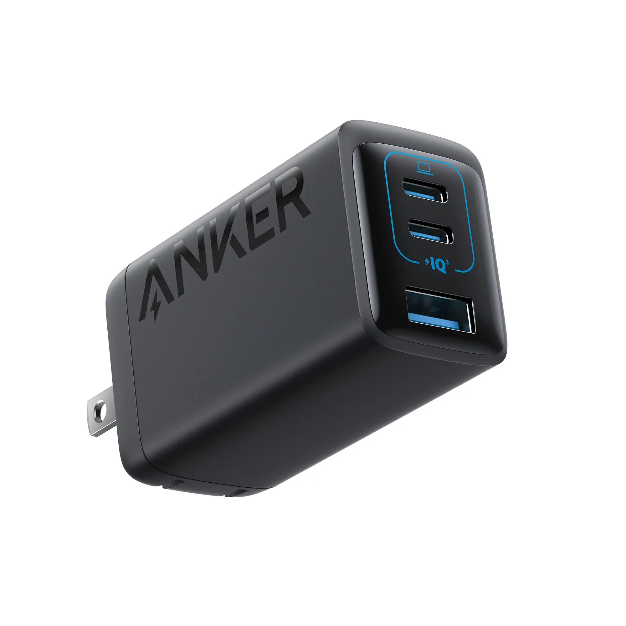 Anker PowerPort III Pps Fast Compact Foldable Wall Single Charger for Iphone, 1 Pack