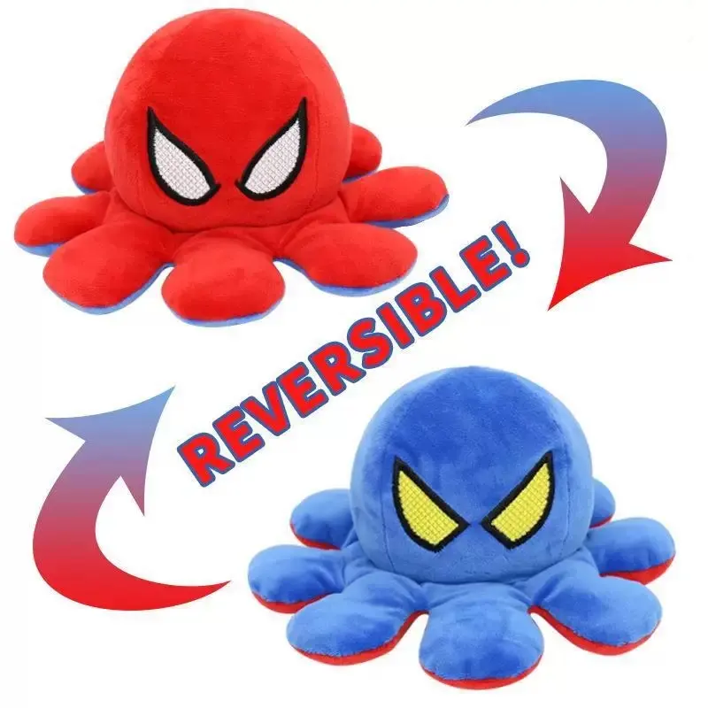 Red and Blue Spider-Man