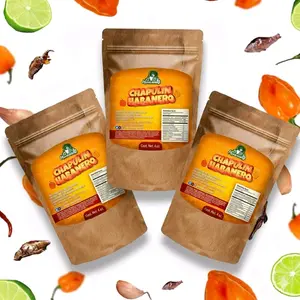3 Pack Habanero Chapulines Mixed With Salt Lime Habanero Spicy Hot 4oz