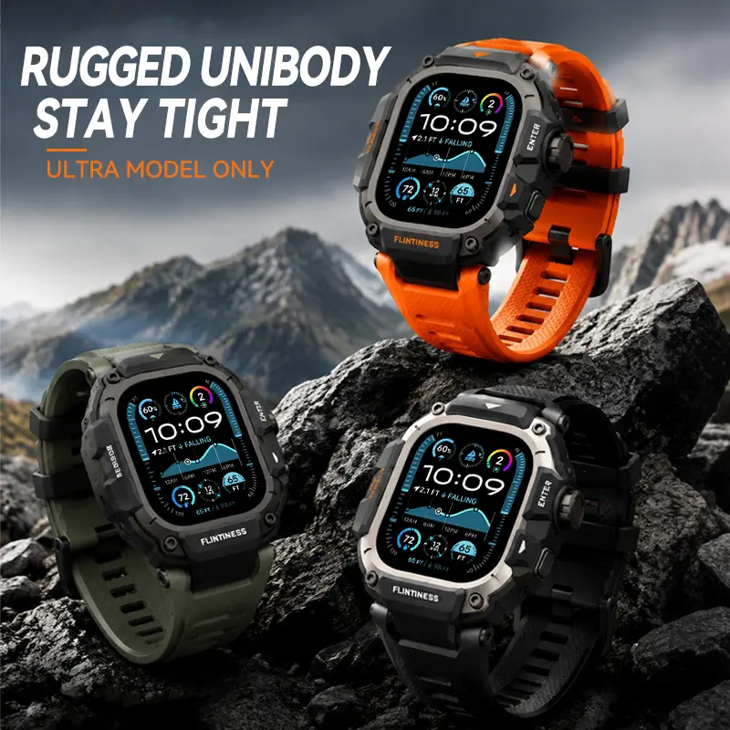 Vmylan Tactical Rugged Case with Band Compatible with Apple Watch Ultra 2/3/1 49mm - Heavy Duty Zinc Alloy Mil-Spec Sport Armor Strap Cover for Men,back to school,back to school haul
