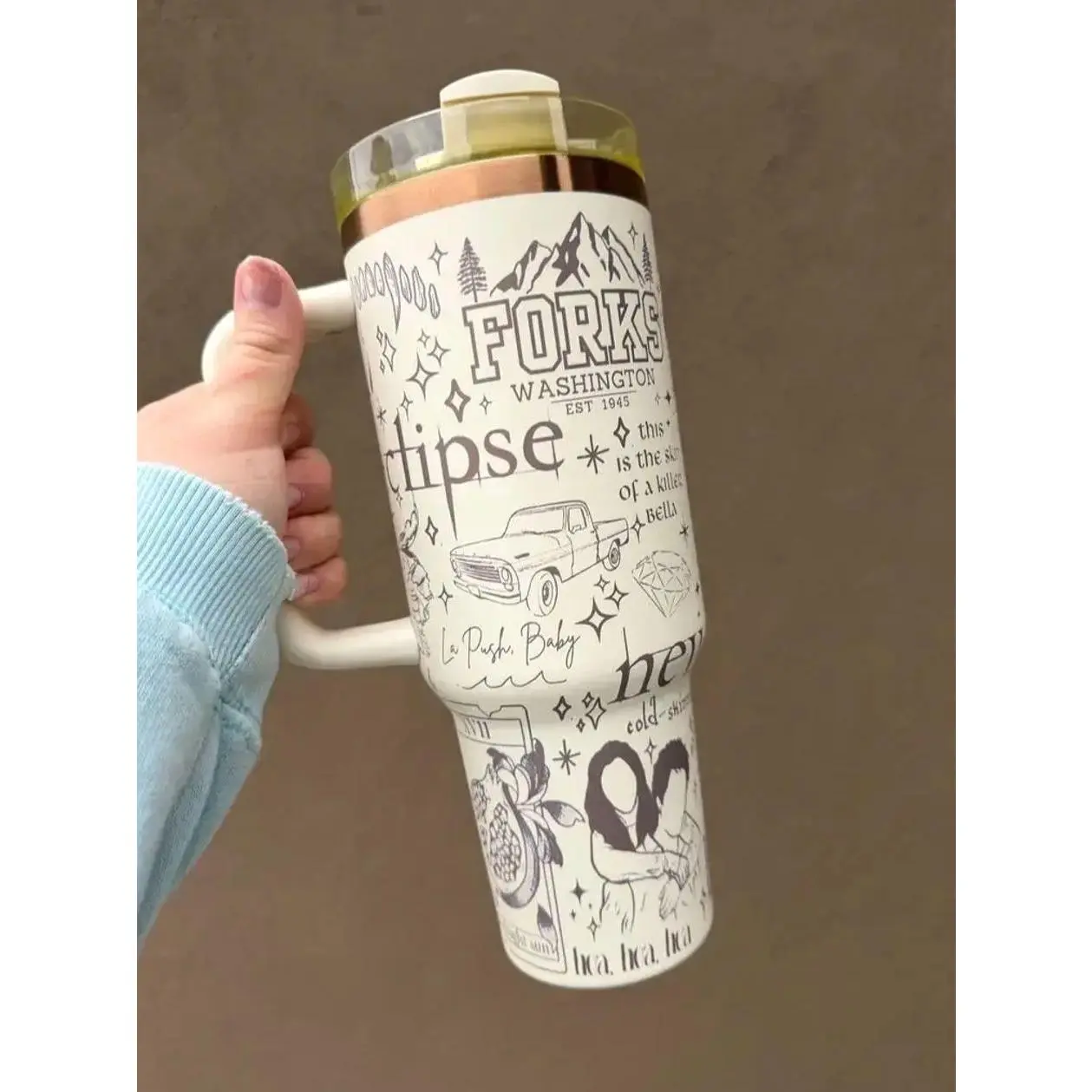 Vintage Tw Movie 40oz Tumbler , Tw Tumbler 40oz , Gift For Fan , Home decor Gift