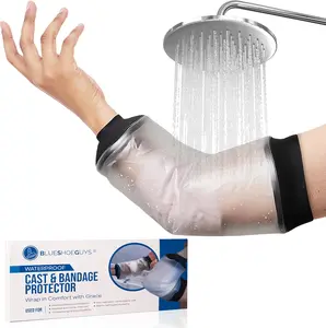 Reusable Waterproof PICC Line Shower Cover – L/XL Arm Protector Sleeve for IV, Chemo, Bandages & Wound Care – Comfortable, Latex-Free, Easy Fit