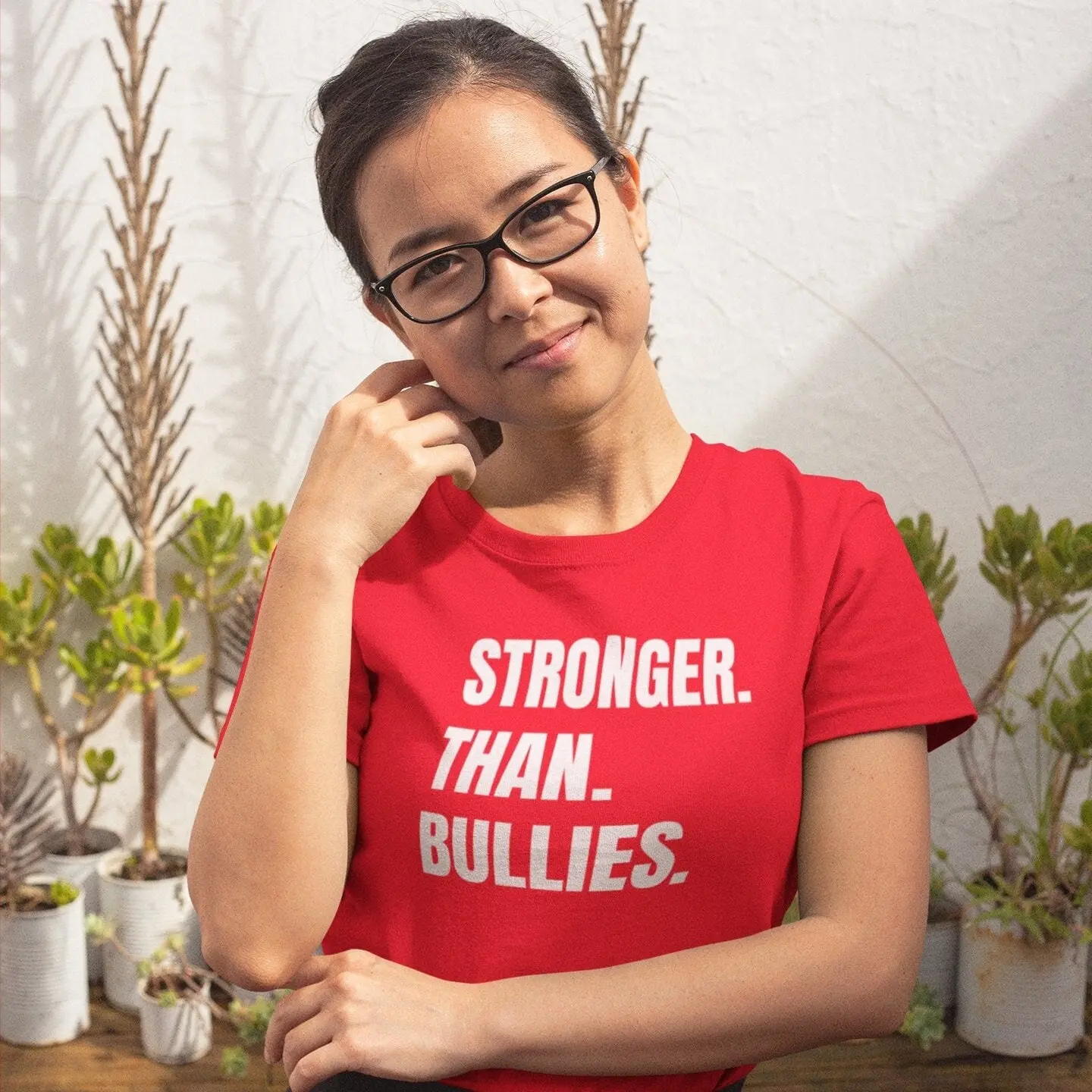 Stronger Than Bullies Shirt Bullying Awareness Graphic T-shirt Stop Bullying Tee Anti-bullying Shirt Graphic Tshirts Self Confidence Shirt Bullying Awareness WBullyAware