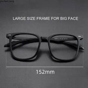 Large Square Glasses Frame Women Men Fashion Oversized Myopia Eyewear Optical Prescription Eyeglasses Frame