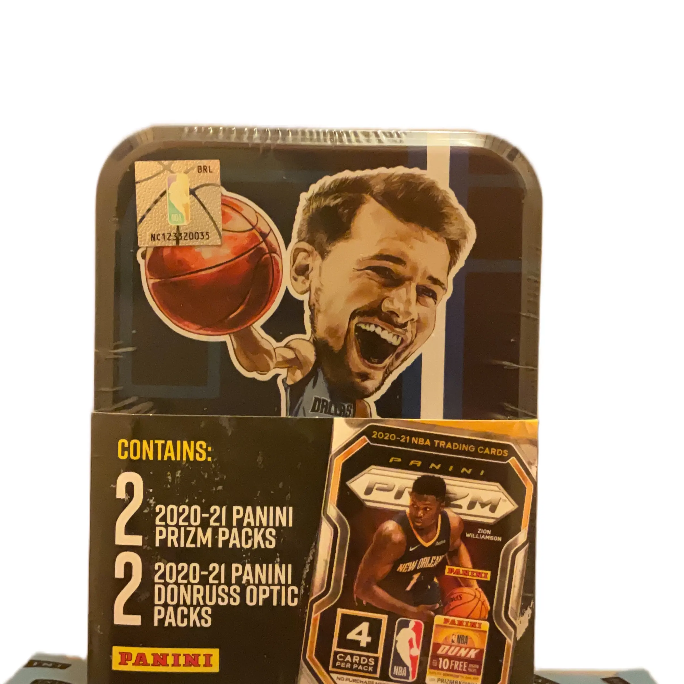 NBA Prizm/Optic Tin with 2020-2021 Edition