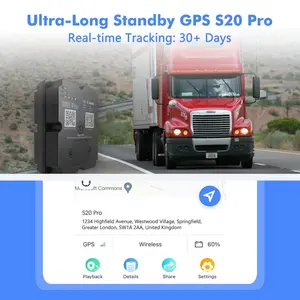 Wholesale 4G GPS Tracker for Car Motorcycle - Real-Time 30 Days Tracking Device Anti-Theft Vehicle Locator, Paid Android/iOS App