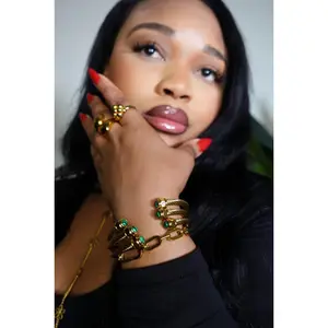 Liberté Twisted Pavé Malachite Bangle Bracelet