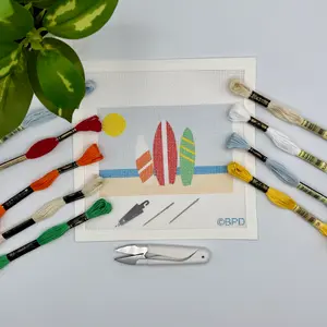 Surfboards Needlepoint Kit