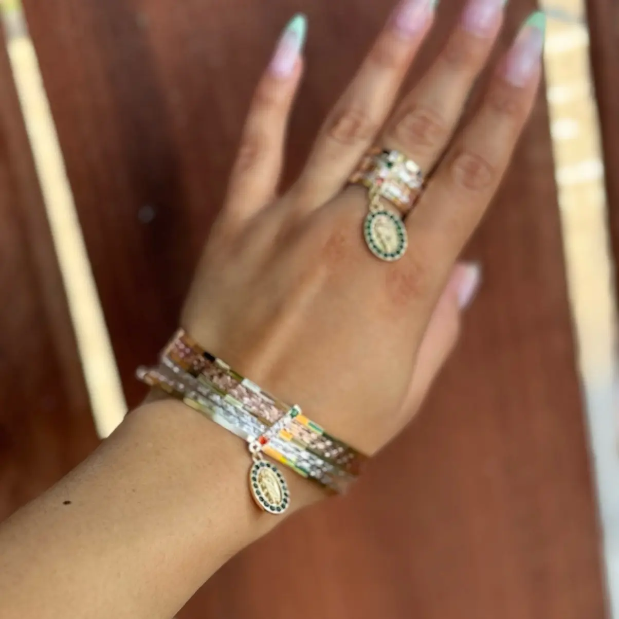 San Juditas Semanario Bracelet Set