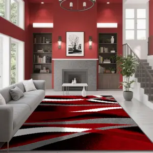 Velvet soft and comfortable patterned printed carpet, Modern Abstract Rug, suitable for multiple scenarios, available in various sizes, soft and non-shedding, Super Soft Rug, Geometric Pattern Rug, Contemporary Rugs