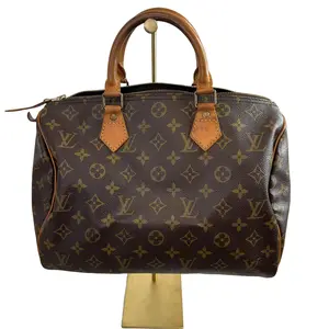 Pre-owned Louis Vuitton COATED CANVAS TOP HANDLE SPEEDY 30 GOOD CONDITION