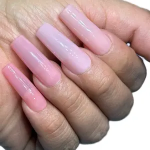 Clean Girl Sheer Press On Nails Good Quality