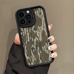Camouflage Duck Pattern Phone Case , Soft Silicone Tpu Protection and Shockproof For iPhone 17 16 15 14 13 12 11 Pro Max Plus Air XSMAX 17E Mini Camo Sitka Y2k