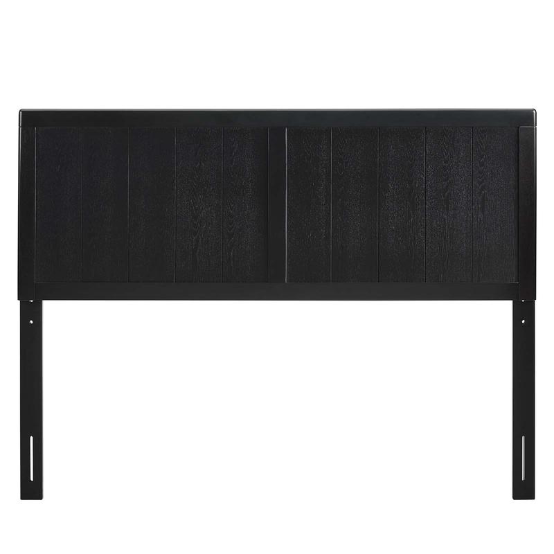 Modway Robbie Full Wood Headboard in Black