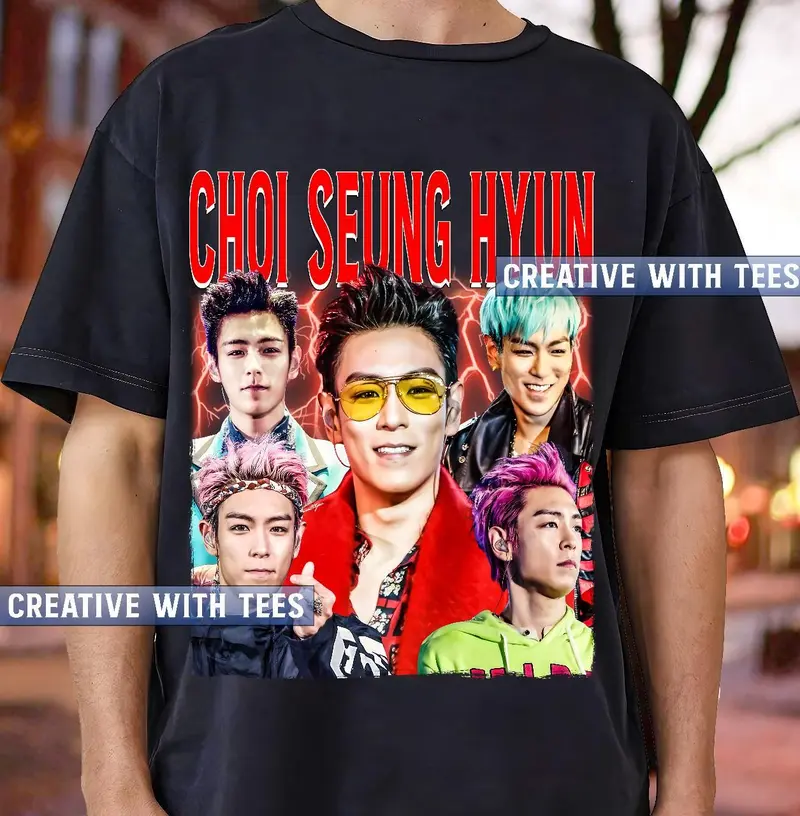 t.o.p bigbang shirt - TikTok Shop