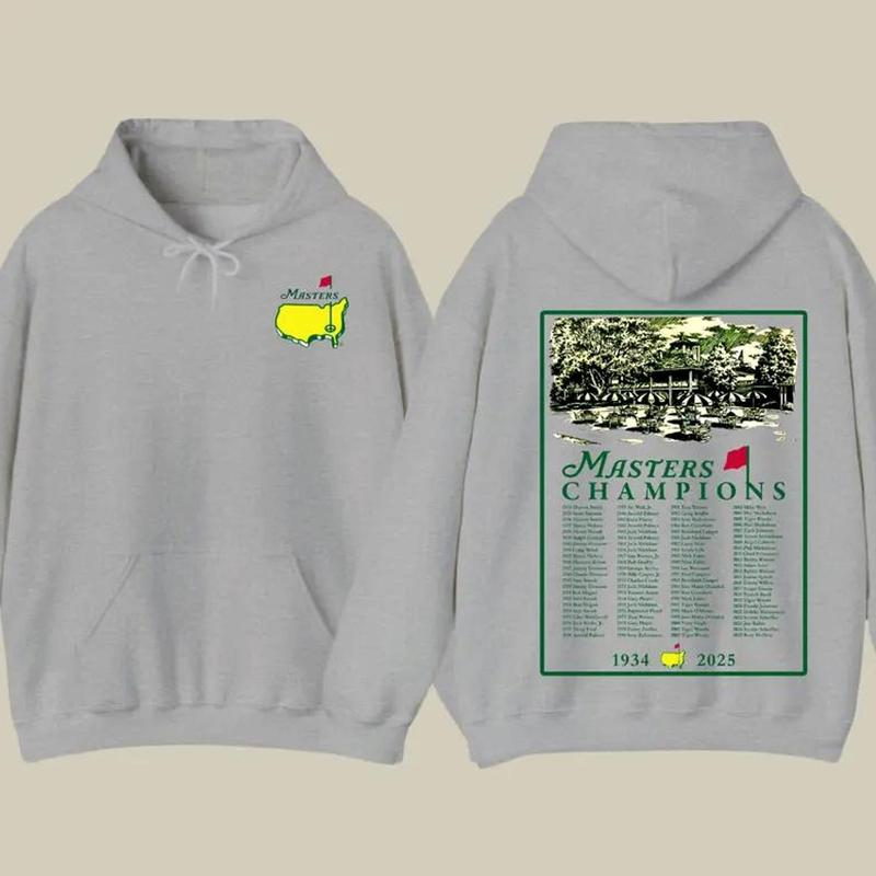 2025 Masters Tournament Augusta 91 Years Hoodie, Golf Tournament, The Masters Golf Cup 2 Sided Hoodie, Golf Gifts For Men - LORA ATCHER