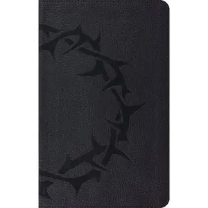 ESV Bible, Thinline TruTone Edition (Charcoal, Crown Design)