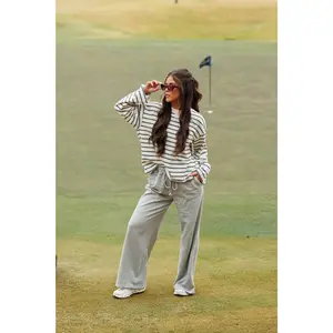 Court Cozy Striped Pullover