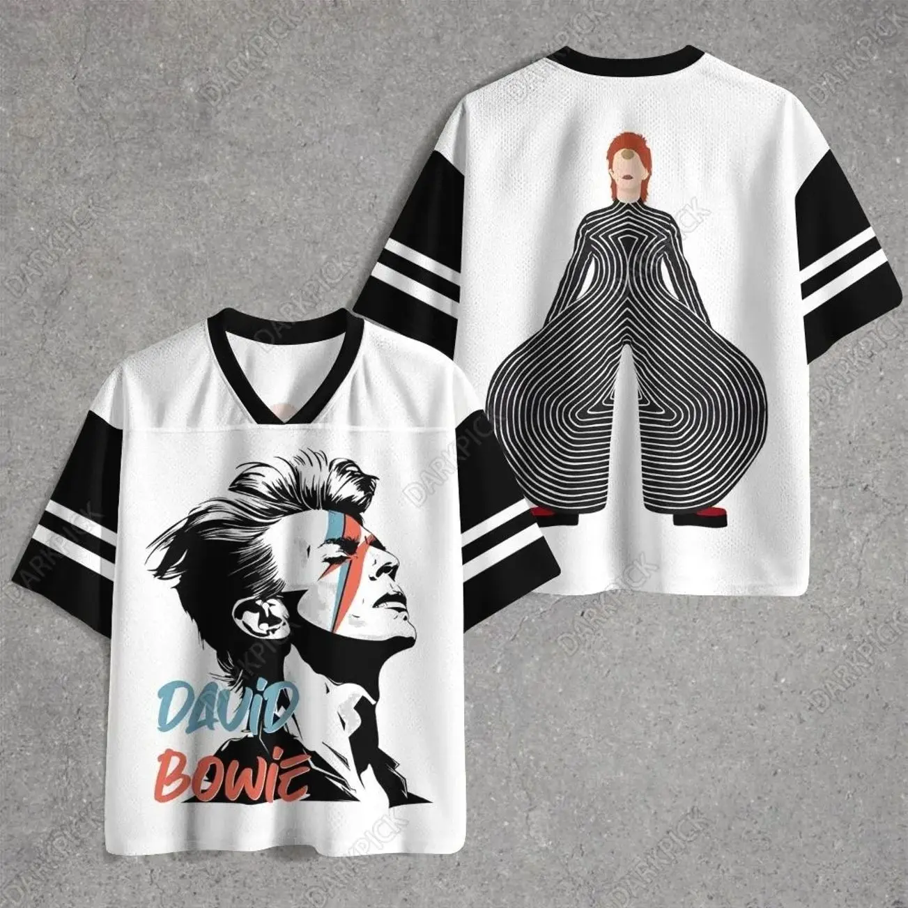 David Bowie Jersey Shirts J59