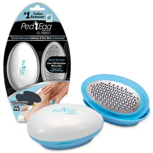 PedEgg Classic Foot Callus Remover, Feet Scrubber Heel Scraper Foot File Pedicure Tool Manicure Nail