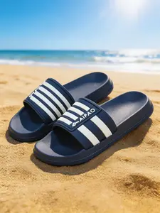 Boys Girls Sandals Comfortable Beach Slippers, PVC Upper Eva Sole, Less Than Ankle Height, Ca Prop 65 Compliant, Perfect for Summer