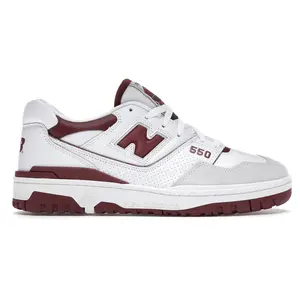 New Balance 550 Sea Salt Burgundy
