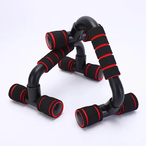 H-shaped Push up Bar, 1 Pair Push up Stand for Home Gym Workout, Portable Gym Equipment, Home Workout Gear, Strength Training Equipment, Fitness Equipment for Men & Women, Gym Stuff