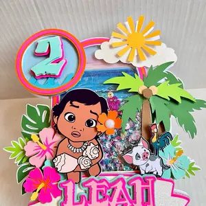 Baby Moana Cake Topper