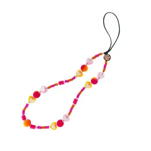 abbyrose Pink & Orange Phone Charm