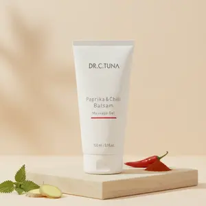 Dr. C. Tuna Paprika & Chili Balsam Massage Gel 150G - Relaxes Stress, Invigorates Body, Soothes Skin & Muscles, Fresh Sensation