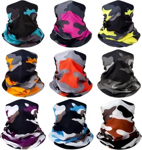 Breathable  Gaiter  Scarf Mask for Men Women Hiking, Cycling, , Fishing, Sun UV Protection Bandana