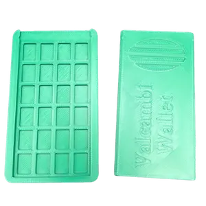 3D Printed by Me Valcambi Case Home Organizer - Stackable, Space-Saving Storage Box Holder for 1g Silver, Gold or Platinum "Green"