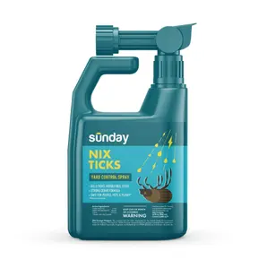 Sunday Nix Ticks 5,000 Sq. Ft. Plant-Based Bug Control Spray & Repellent 32 oz.