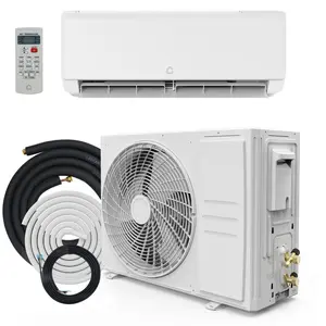 18,000 BTU Mini Split AC/Heating System for Room Up to 1250 Sq.Ft, 19 SEER2 Inverter Energy Efficient Ductless Air Conditioner, Heat Pump, Installation Kits Durable