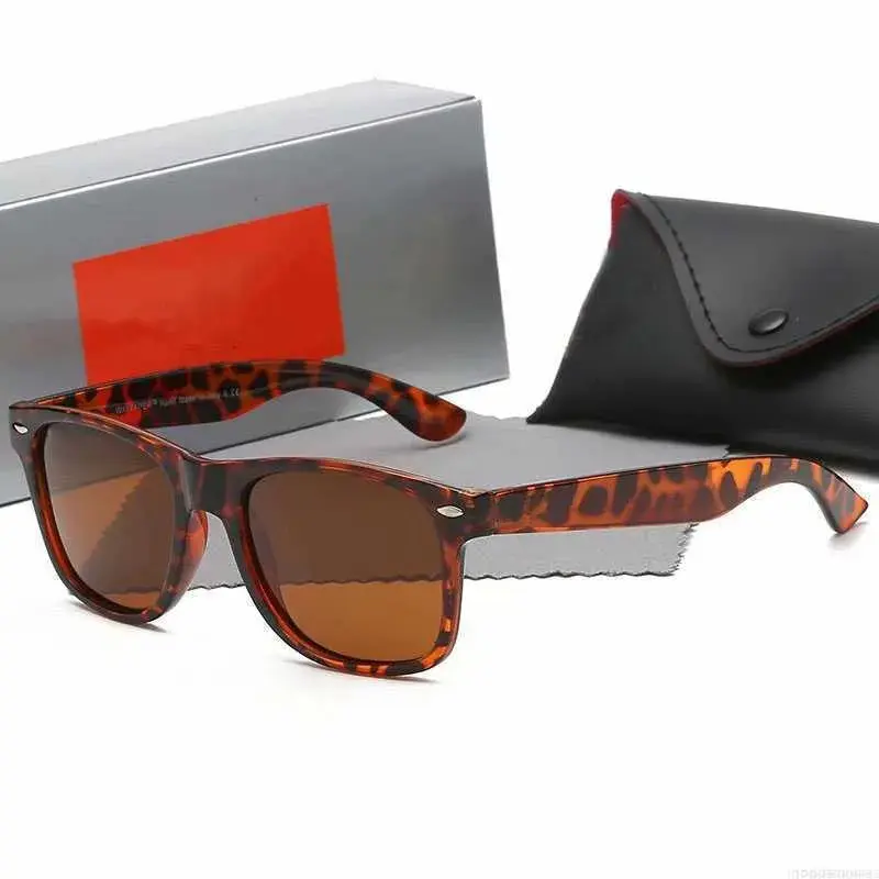 Original Wayfarer Sunglasses Classic Square Frame Vintage Designer Eyewear for Men Women