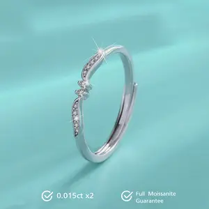 Arryn Silver Moissanite Ring S925 - Round Cut - Lore Jewelry